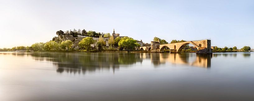 Avignon bij zonsopgang van Voss fotografie