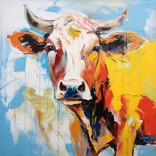 Zeitgenössische Kuh 23966