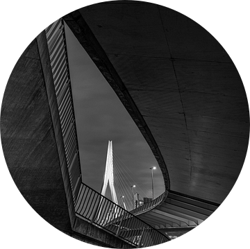 De Erasmusbrug doorkijkje