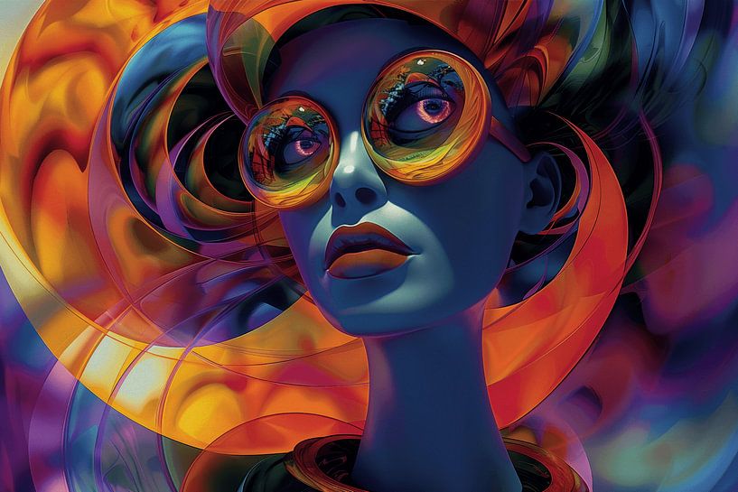 Fashion girl by Ton Kuijpers