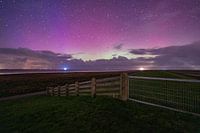 Nordlicht über Friesland