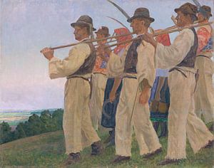 Ivan Žabota, Rasenmäher, um 1910