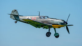 Jagdflugzeug der Luftwaffe vom Typ Messerschmitt Bf 109 E-4.