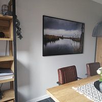Photo de nos clients: Les côtes levées météo par Pierre Verhoeven, sur toile