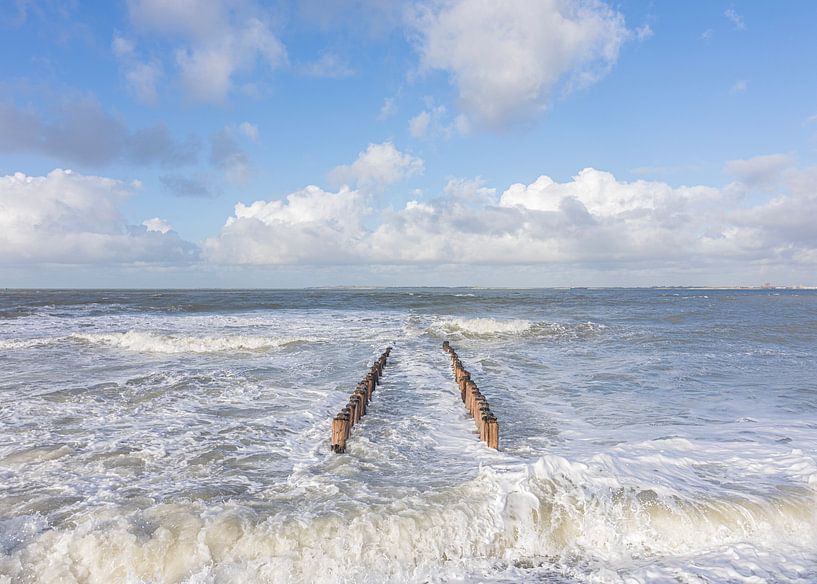 The Power of the Sea at Breskens by Charlene van Koesveld