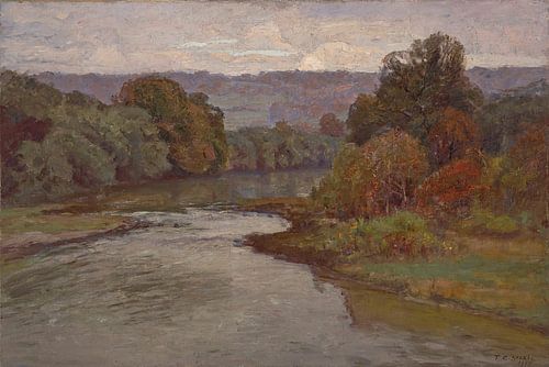 T C. Steele (American, 1847-1926)~De rivier