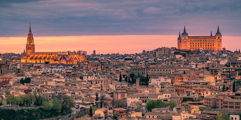 Soirée à Tolède, Espagne par Henk Meijer Photography