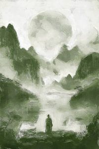 Stille im Tal | Grün