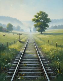 Green Savannah Railway Trail von Regan Frederick
