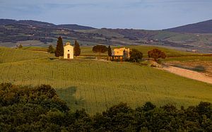 Goldene Stunde in der Toskana, Italien