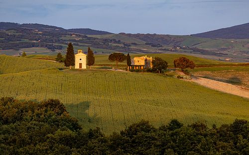 Heure d'or en Toscane, Italie sur Adelheid Smitt