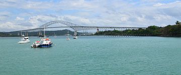Vue du pont des Amériques sur Claude Laprise
