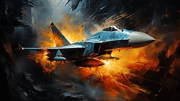 Jet-fighter van Harry Herman