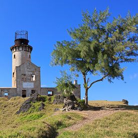 Mauritius, lighthouse on Ile aux Fouquets by AidasignArt