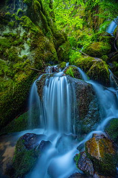 Wasserfall Nah