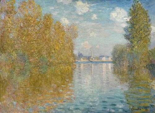 Herfsteffect bij Argenteuil, Claude Monet