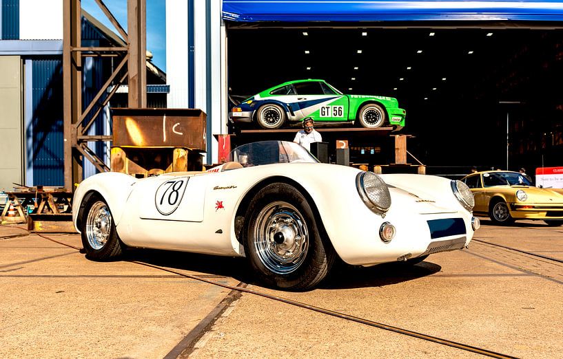 Porche White classic by Brian Morgan