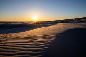 Ein früher Start am Strand von Ameland