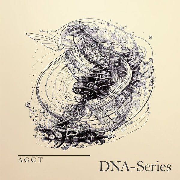 DNA-Series AGGT von Günter Puschmann