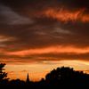 Amersfoort Sonnenuntergang von Sjoerd Mouissie