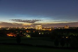 noctilucent lightning clouds Heerlen 2 by Francois Debets