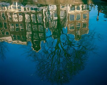 Amsterdam reflections by Rene van der Meer