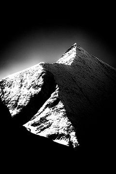 The Mountain Dreams in Black and White