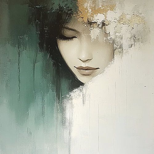 Femme - Silence dans les fleurs d'or