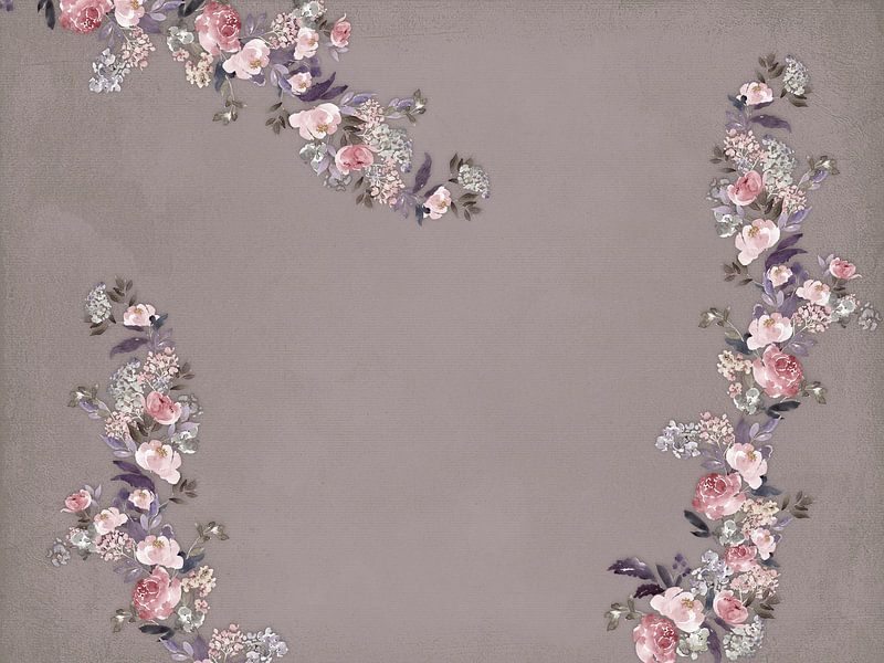 My Rose Garden Brown by Monika Strigel