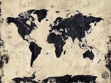 Wereldkaart van PixelPrestige