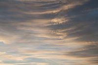 Wolkendek boven Nederland