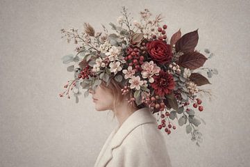 Botanical beauty in a delicate profile