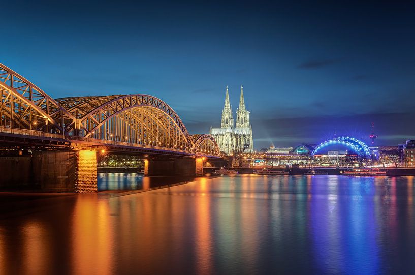 Nacht in Köln von Michael Valjak