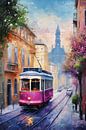Tramway in Lisbon by ARTemberaubend thumbnail