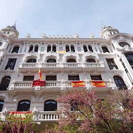 Calle Mayor, Centum, Oude Stad, Madrid, Spanje, Europa van Torsten Krüger