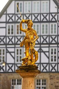 Der heilige St. Georg in Eisenach