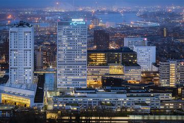 Indrukwekkend uitzicht op Erasmus MC Rotterdam
