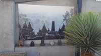 Kundenfoto: Ein mystischer Moment am Borobudur von Juriaan Wossink