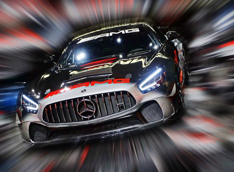 Mercedes AMG GT4 van DeVerviersBelgium