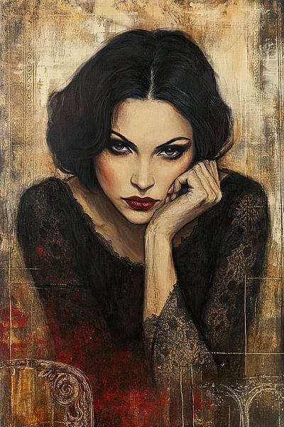 Elegante Dame von Peter Balan