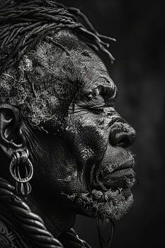 Sagesse marquée par le temps - Portrait