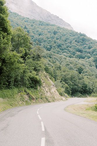 Col de Rousset | Road through the mountains in France | Wanderlust travel photo art print in Europa