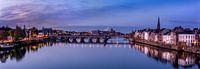 Panorama van de stad Maastricht