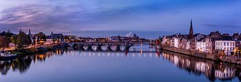 Panorama van de stad Maastricht