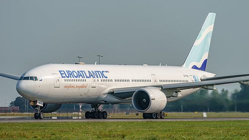 EuroAtlantic Airways Boeing 777-200ER.