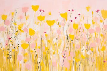 Fleurs sauvages sur Caroline Guerain