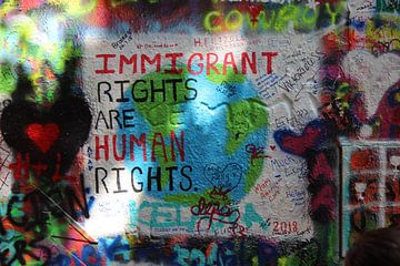 Immigrantrechten van Damian Piersma