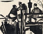 Bij de halte, 1929 van Atelier Liesjes thumbnail