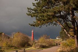 Vuurtoren van Schiermonnikoog by Nella van Zalk