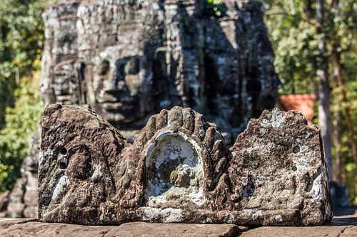 Buddhas in Angkor Thom Temple